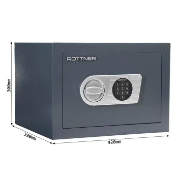 BTM Tresor für Betäubungsmittel Samoa 40 ROTTNER nach CSN EN 1143-1 mit Elektronikschloss