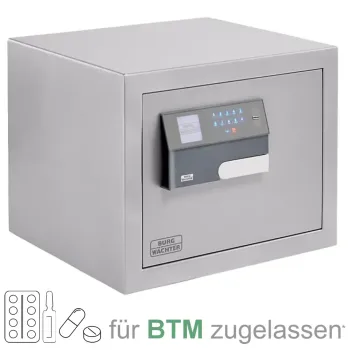 BTM Tresor für Betäubungsmittel MT Karat 640 E FP BURG-WÄCHTER nach EN 1143-1 mit Elektronikschloss mit Fingerscan