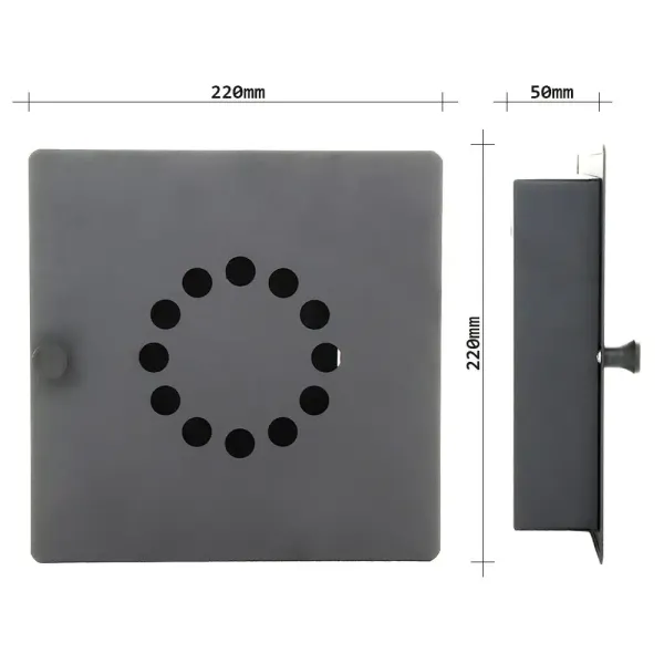 Schlüsselkassette Key Point 10 ROTTNER Schlüsselschrank mit Magnetverschluss